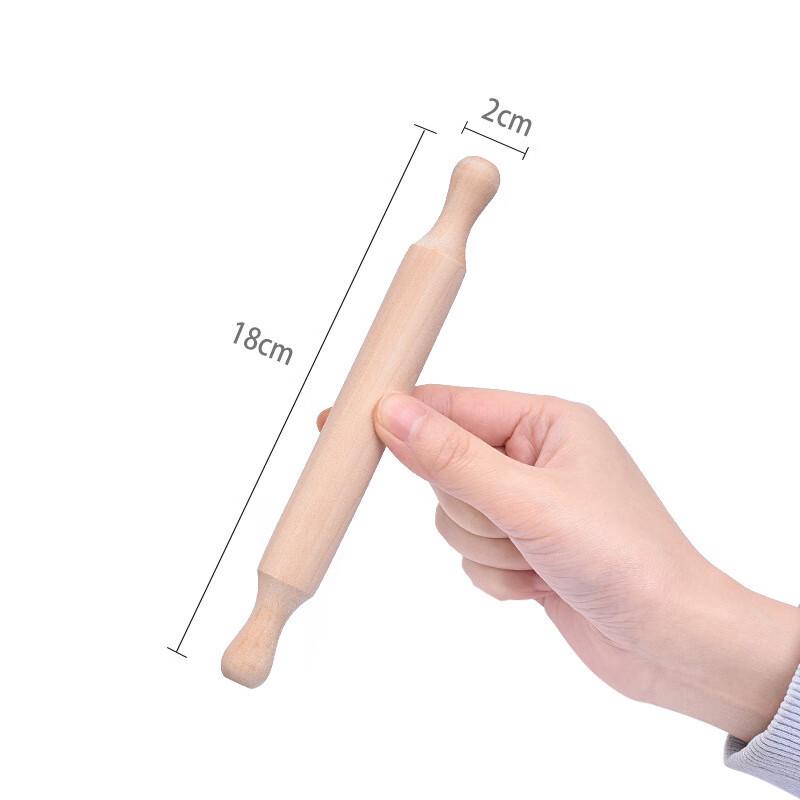 

Children s Wooden Mini Rolling Pin (2-Pack)