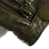 .fr Long Sleeve Leather Single Riders Jacket S Beige Women Used