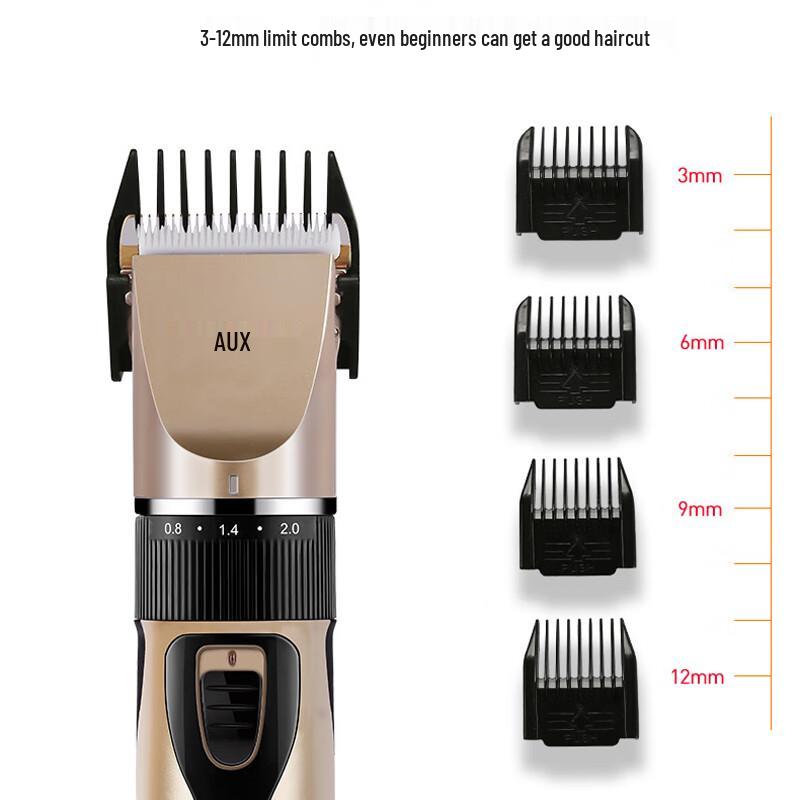 Aux Rechargeable Ceramic Hair Clipper