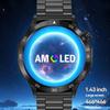 SACOSDING Smart Watch Blood Pressure Blood Oxygen Monitor ECG+PPG Health Smartwatch 1.43" HD AMOLED Bluetooth Call SOS Watch Smart