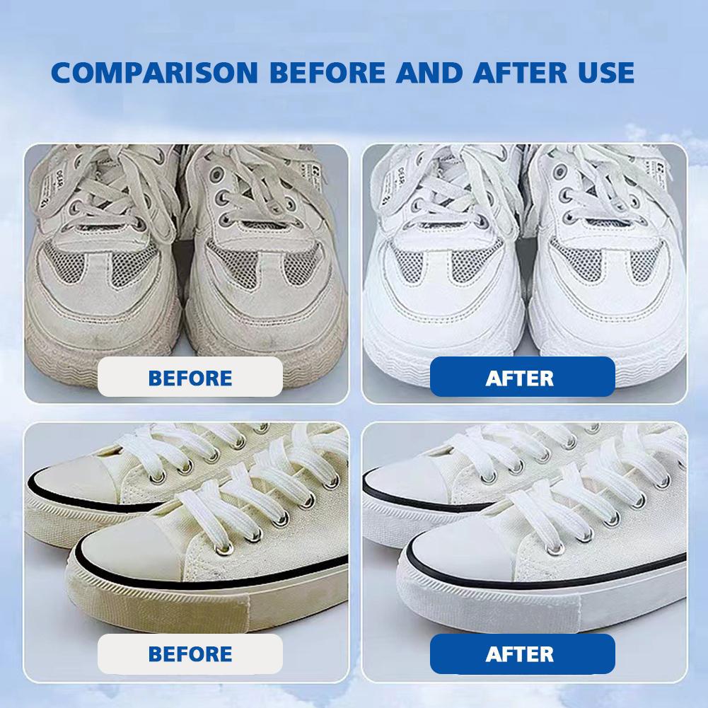 5 Stück Weiße Schuhe Reiniger Politur Reinigungs Werkzeug Für Freizeit Leder Schuh Sneaker Schuhbürsten Schwamm Zubehör Magisch Erfrischt