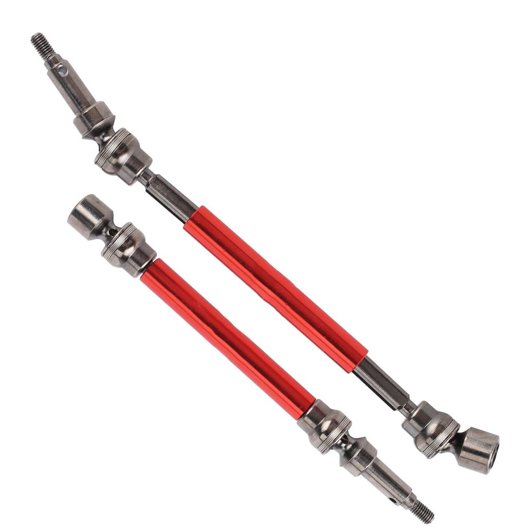 1 Pair RC Car Metal Front and Rear Drive Shaft Replacement Fit for ARRMA Kraton 1 10 RC Car