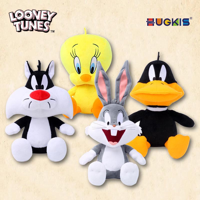 Looney Tunes Bugs Bunny & Tweety Plush Toy - Cute Rabbit Stuffed Animal Birthday Gift for Kids