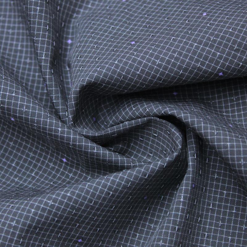 Yarn Dyed Plaid Check Fabric Woven 100% Cotton Embroidery Fabric For Shirt dress skirt темно-серого