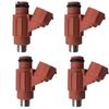 4PCS Fuel Injector 60E-13761-20-00 Compatible For Yamaha WaveRunner VX1100 VX Sport CRUISER DELUXE AR210 SX210 2012-2015 60E137612000