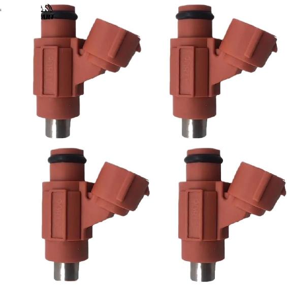 4PCS Fuel Injector 60E-13761-20-00 Compatible For Yamaha WaveRunner VX1100 VX Sport CRUISER DELUXE AR210 SX210 2012-2015 60E137612000