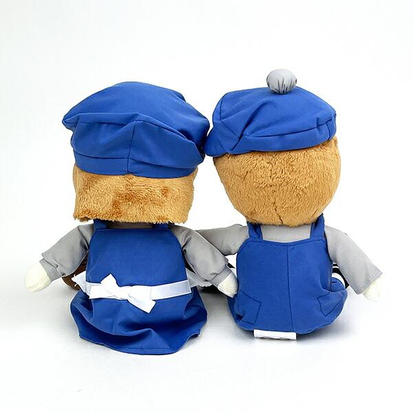 Sanrio Vintage Retro Builduo Pair Plush Interior Doll Mascot