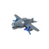 6Pcs Weird Monster Figurines Cactus Elephant Stick Man Crocodile Aircraft Wearing Shoes Shark Banana Monkey Teapot PVC Statue Toy Table Ornament