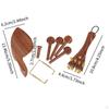 5 Stück Geigenteile und Zubehör-Kits Musikinstrumentenzubehör für 3/4 4/4