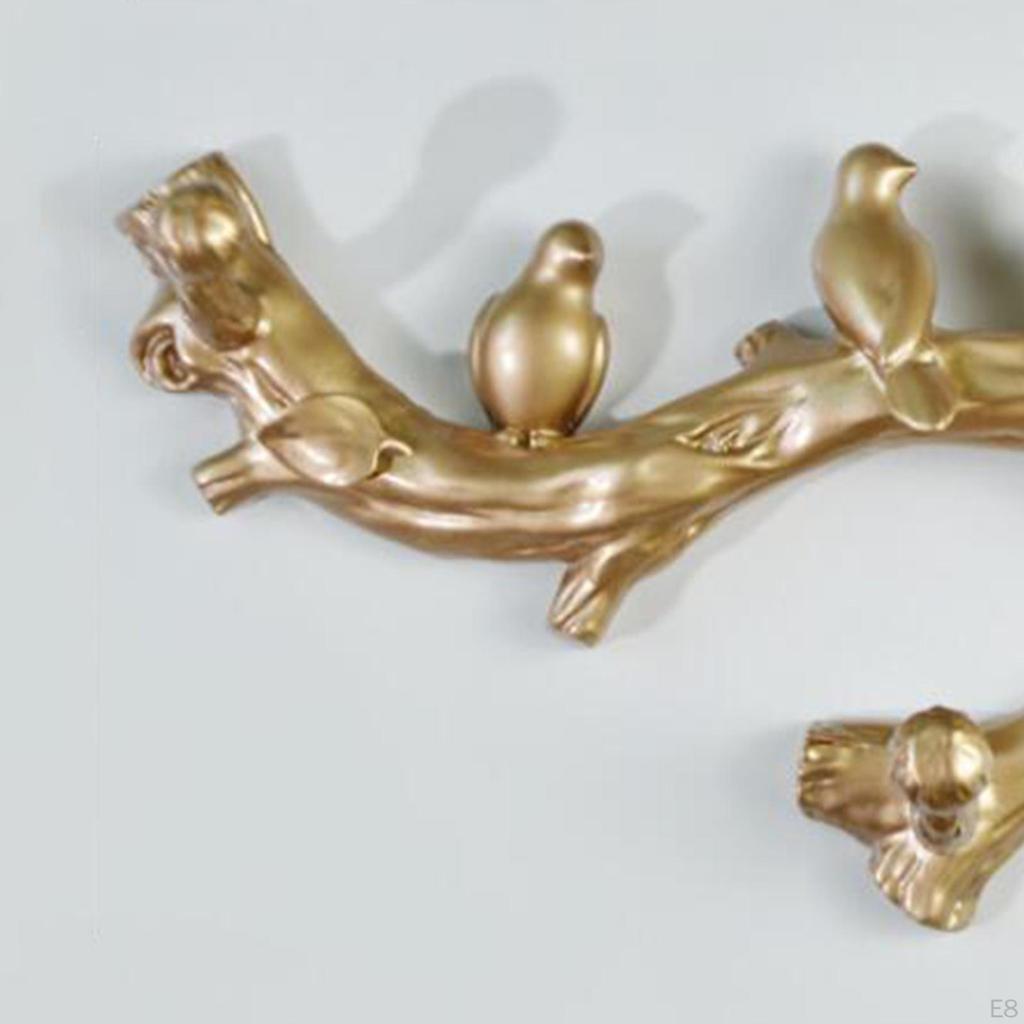 Haczyki Wieszaki Żywiczne Ptaki Nowoczesne Na Płaszcze Ubrania Ręczniki Stojak Organizacja Domu Dekoracja