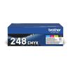 Pack Toner Standard - BROTHER - TN248VAL - Cyan Magenta Jaune Noir - 4x1000 Pages