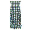 MAISON SPECIAL Check Pattern Long Length Ruched Skirt FREE Multi Women Used
