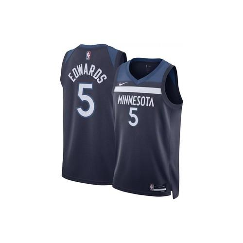 Nike Dri-FIT NBA Minnesota Timberwolves Edwards Jersey Men's Blue