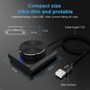 USB-Lautstärkeregler PC Computer Lautsprecher Audio-Lautstärkeregler mit USB-Kabel Externer Audio-Einstellknopf für Windows/Mac OS