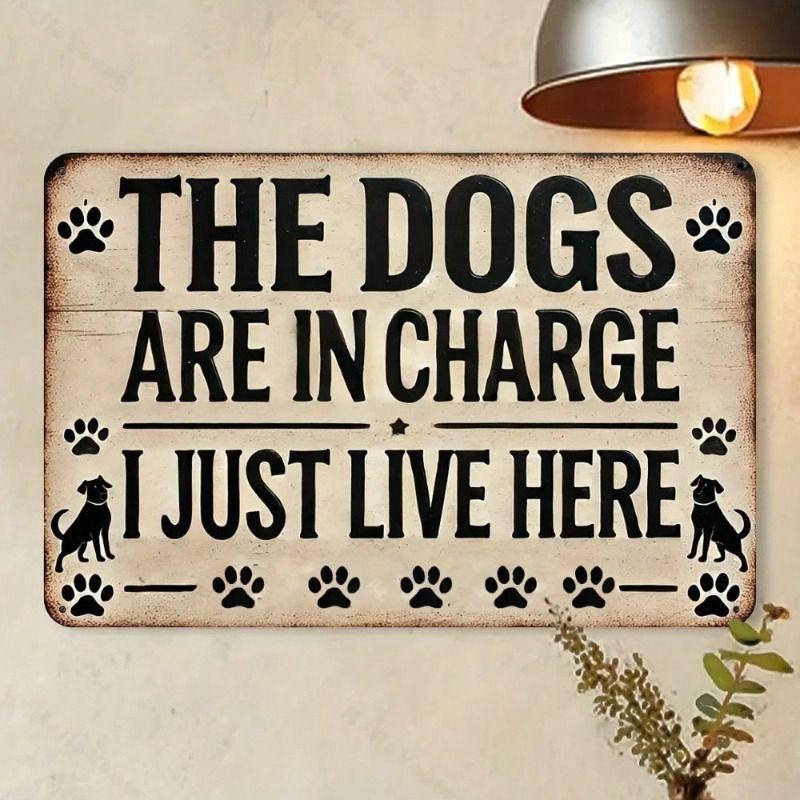 

Vintage Metal Tin Sign Dog Lovers Wall Art Decor Joom