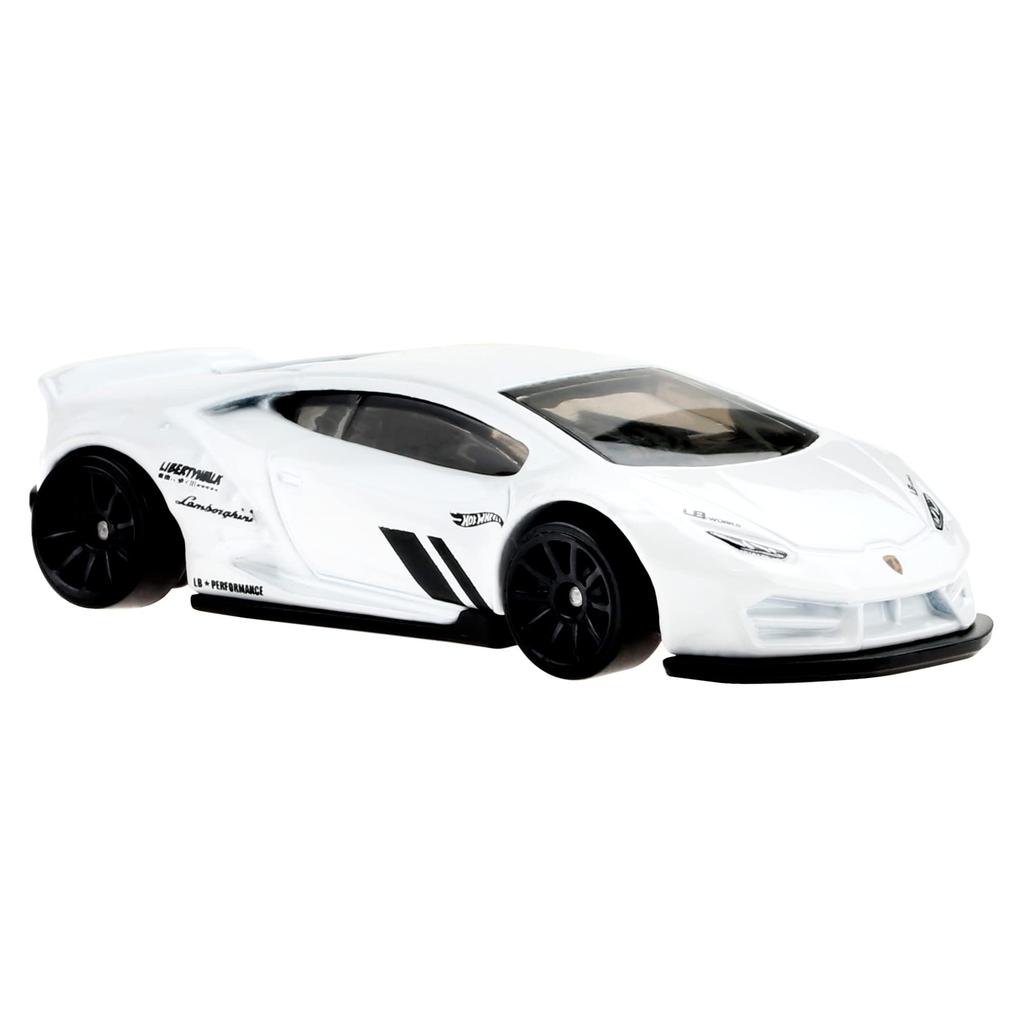 Hot Wheels Basic Car LB Works Lamborghini Huracan Coupe 3 and HHF36 White Mini [Ages up]