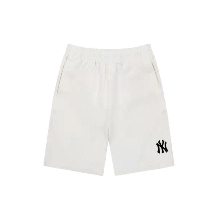 MLB Letter Logo Casual Shorts Unisex shorts White 31SMU1131-50I