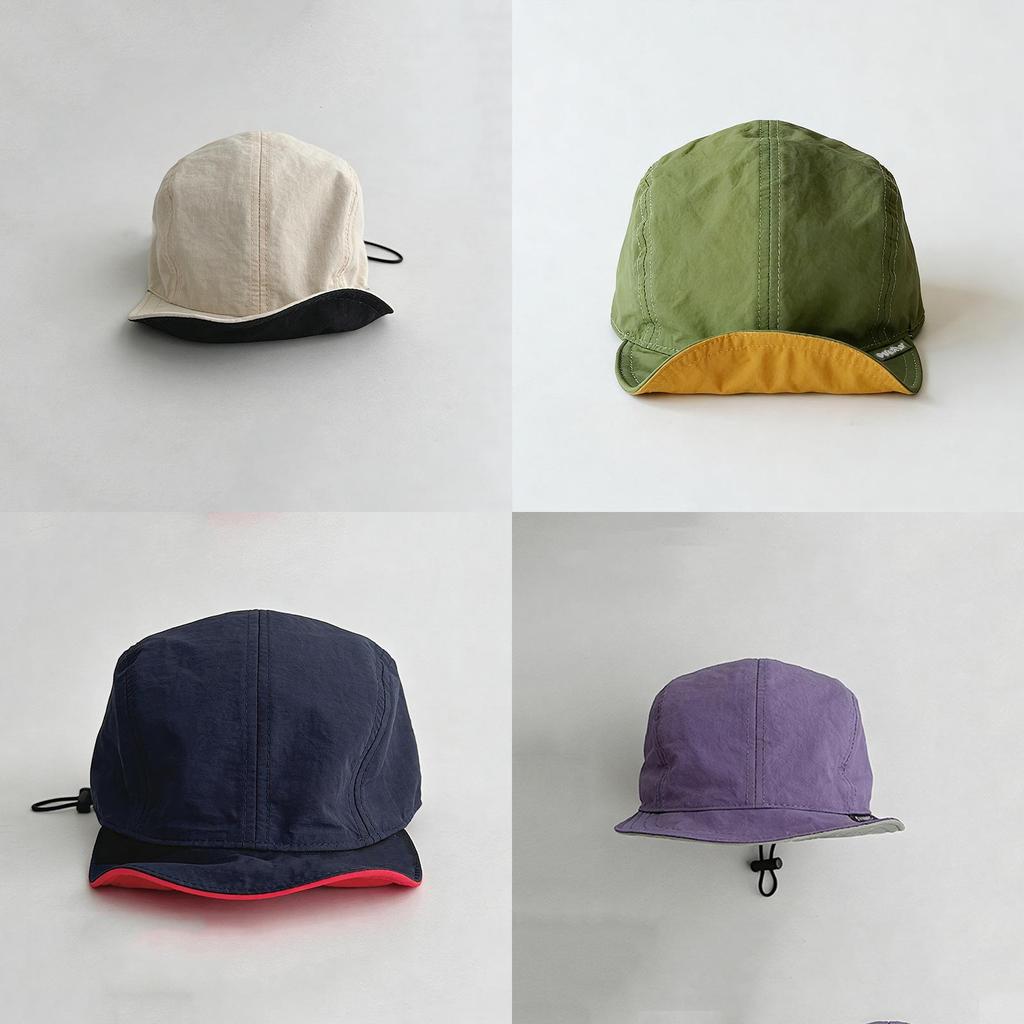 Foldable Baseball Cap With Wide Brim For Sun Protection And Breathability Perfect For Sports And Casual Wear