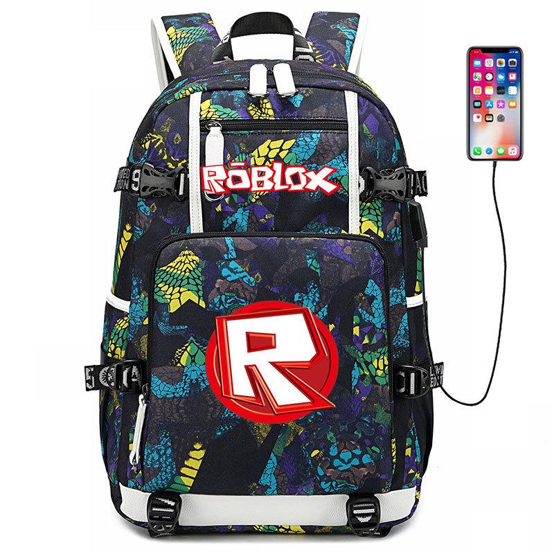 Roblox Gaming Rugzak Grote Capaciteit Jongens Meisjes Schoolreis Tas