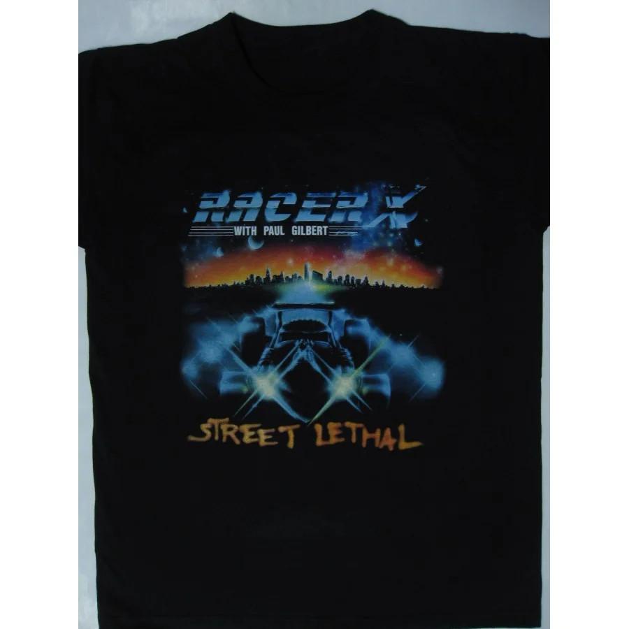 Street Lethal Racer X Band T Shirt Classic Black Unisex S-5XL 1A0278 Unisex T-Shirt S