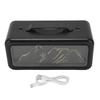Air Humidifier USB Powered Elegant Snow Mountain Essential Oil Scent Diffuser with LED Light for Home Office Desk