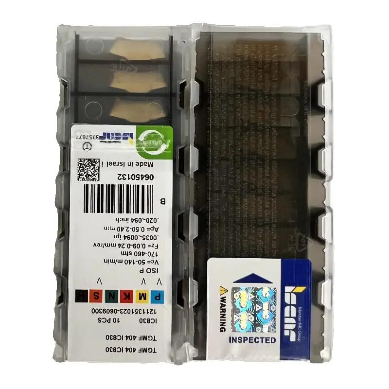 

ISCAR / TGMF404 IC830 Industrial indexable carbide inserts 10 Pcs