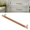 Center To Center 224mm Pull Handle Brass Cupboard Handle Bar Drawer Pull Handle  Kitchen Cabinets