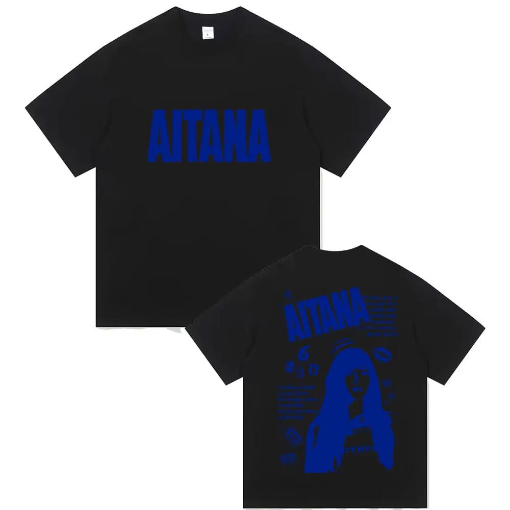 

Aitana Metamorfosis Album Tour 2026 Fans Gift T Shirt Men Women Vintage Fashion Oversized T-shirt Male Cotton Tshirts Streetw... S разноцветный