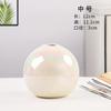Round Ball, Colorful Vase I, Ns, Ceramic Vase Decoration, Light Luxury High-end, Living Room Flower Arrangement, Dining Table Flower Utensil