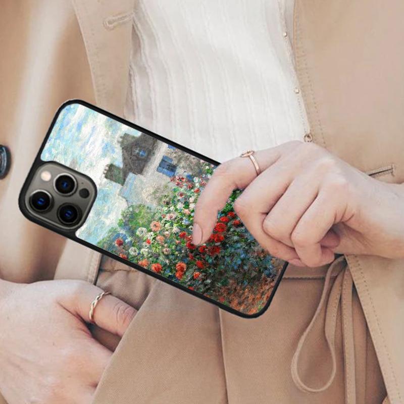 Claude Monet Magnetic Phone Case For APPLE iPhone 17 Air 16 14 13 12 Pro Max 15 Plus Wireless Charge With MagSafe Cover