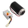 12V 200W Aluminum Brush Motor and 12V 250W Controller Governor Set for Rolling Shutter