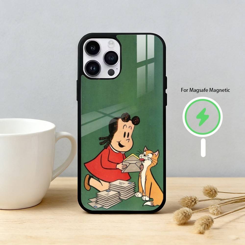 Cartoon The L-Little L-Lulu Show Phone Case For iPhone 17/16/15/14/13/12/Plus/Pro/Max for Magnetic Wireless Charging