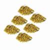 6pcs Cheer Er Pom Poms Cheer Sports Party Dance Accessories (golden)
