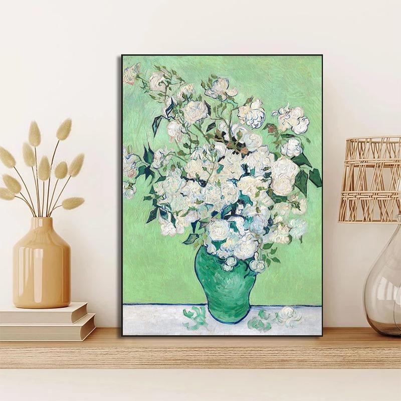 Van Gogh Famous Painting Still Life Flowers Posters Prints Canvas Printing Vintage Wall Art Picture for Living Room Home Decor