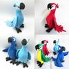 Adorable 30cm Rio Movie Plush Toy Parrot Bird Stuffed Animal Doll Perfect For Kids