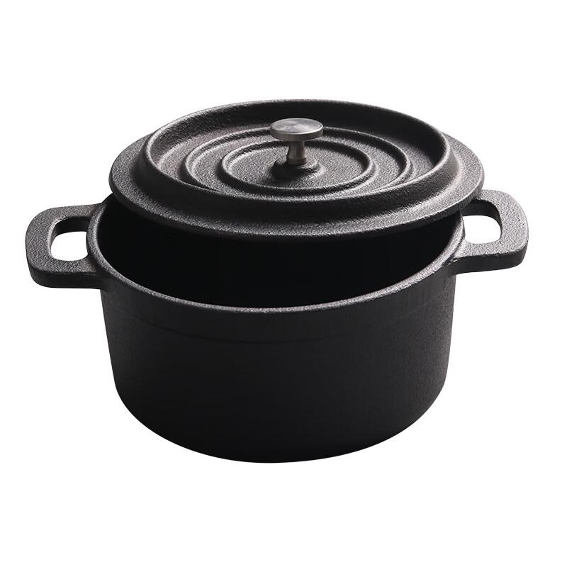 Wutuo Double Handle Cast Iron Pot
