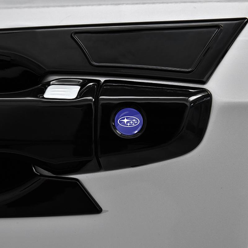 2/4/6 Buc. Autocolant Emblema Gaură Cheie Blocare Ușă Mașină Autocolant Protector Mașină Pentru Subaru STI BRZ Impreza Forester Legacy Outback Levorg Tribeca