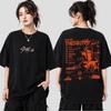 Heißer Verkauf Sommer Retro Stray Kids This and That Track List T-Shirt Unisex Hip Hop Streetwear Übergroßes T-Shirt Atmungsaktive und Bequeme Kleidung