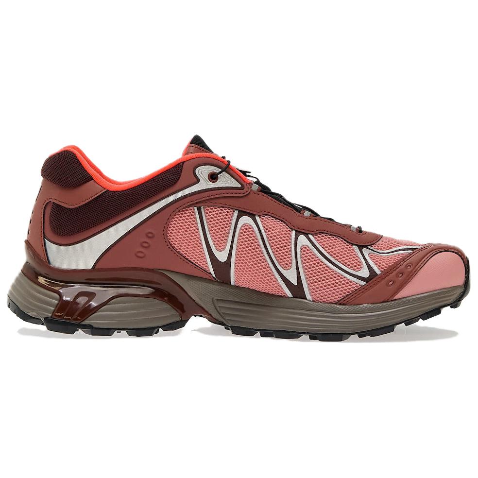 SALOMON Xt-Whisper Fashion Comfortable Non-Slip Wear-Resistant Low-Top Casual Running Shoes Men Sneaker Red 477613