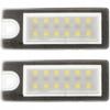 License Plate Backlight LED Lamps For Volvo S60 S80 V70 Xc90