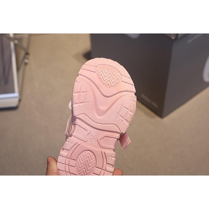 Korean Style Children's Sports Shoes – New Spring/Autumn Girls' Ultra-Light Soft-Sole Casual Shoes, Breathable Student Sneakers, Chunky Dad Shoes