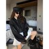 Südkorea Dongdaemun Frühling Neu Nischendesign Ausländischer Stil Stehkragen Reißverschluss Kurze Baseballuniform Jacke Damen