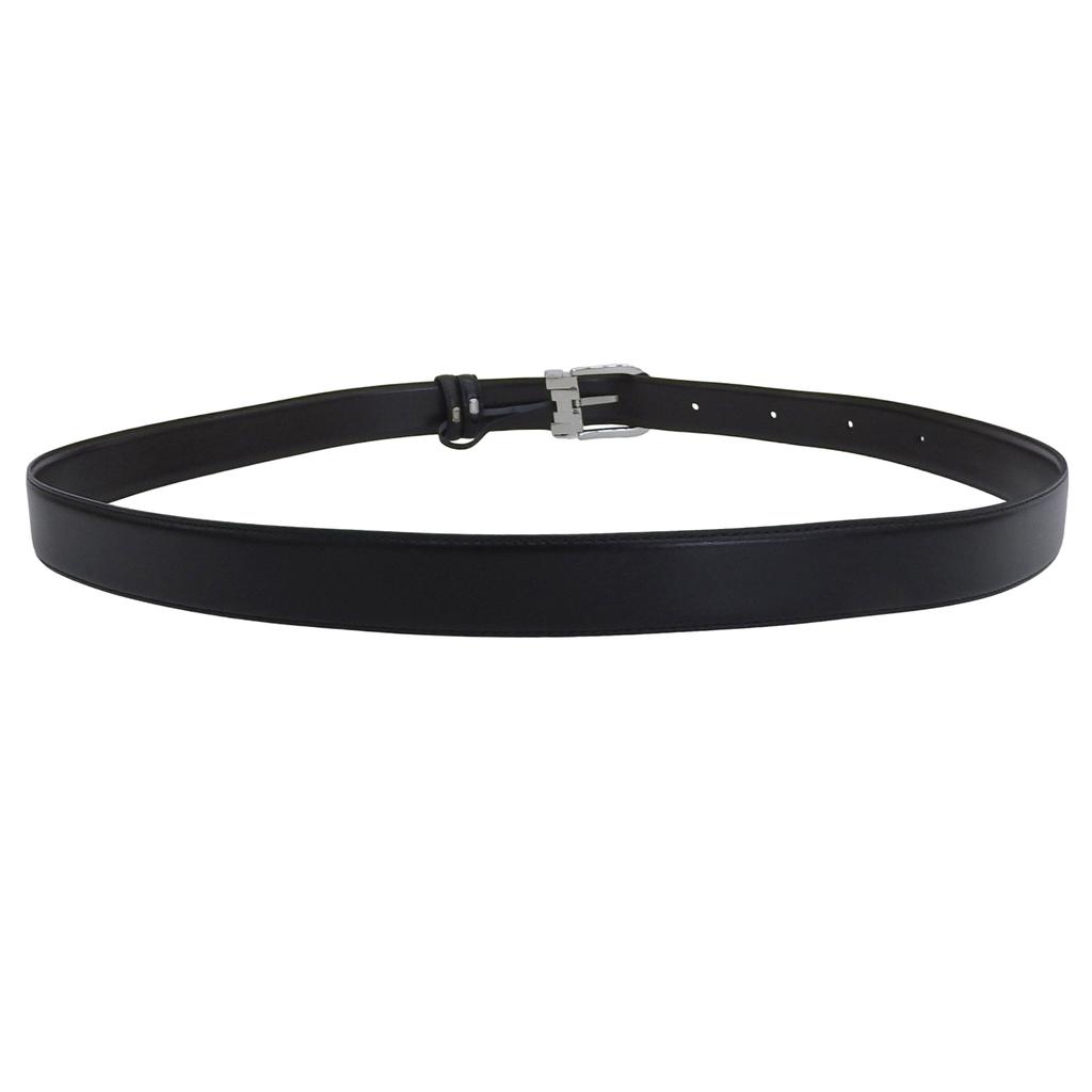 Excellent Dunhill belt reversible black leather mens Used