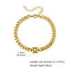 Photo Projection Bracelet Stainless Steel Cuban Link Chain Personalized Picture Memory Jewelry Gift for Men Women Family