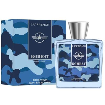 Kombat Parfém pro muže - 100ml | Extra dlouhotrvající luxusní vůně | Pour Homme Eau De Parfum | Celodenní vůně | Dárkové balení parfému 1 kus