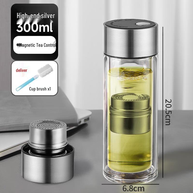 Molona Magnetic Tea Infuser Glass Cup