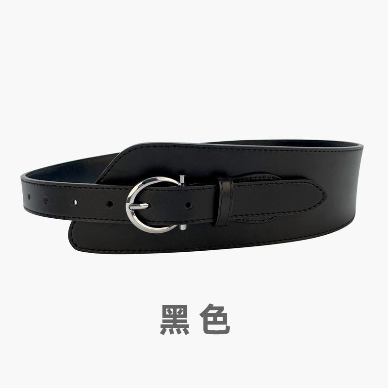 

Женский пояс с украшением на талии, пояс с пряжкой и булавкой, черный пояс чёрный