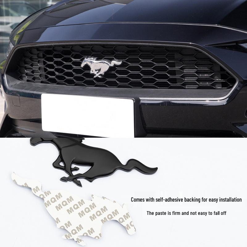 Metal Car Rear Badge for Mustang, Mondeo, and Ford Escort