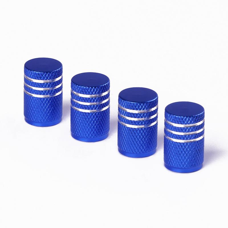 4PCS Bike Valve Caps Aluminum Alloy Schrader Valve Caps Motorcycles Trucks Cars Bikes Tire Valve Stem Covers Bicycle Accessories