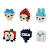 KAWADA Nanoblock Mininano Tamagotchi Vol.2 NBMC_94S Blind Box Complete Set of 6, Miniature Building Block Toy Figures
